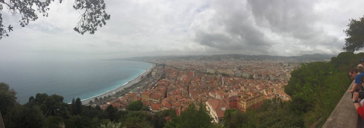 Aussicht vom Colline du Château